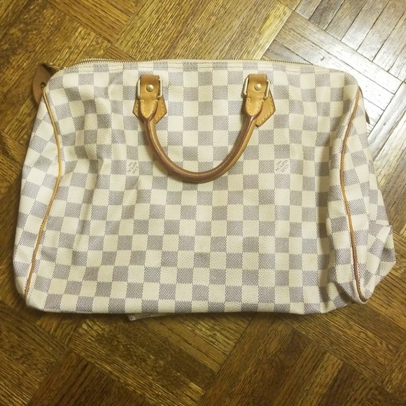 Louis Vuitton Speedy 35 in Damier Azure - Picture 2 of 7